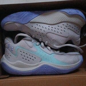 Under Armour Kids Sneakers - White and Gray